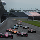 Simon Pagenaud leads the pack in practice for the 2022 Indy 500